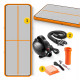 Мат гімнастичний надувний 4FIZJO Air Track Mat 500 x 200 x 20 см White/Orange (P-5907739312051)