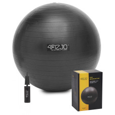 Мяч для фитнеса (фитбол) 4FIZJO 85 см Anti-Burst 4FJ0028 Black (P-5907222931516)