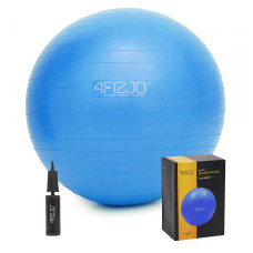 Мяч для фитнеса (фитбол) 4FIZJO 55 см Anti-Burst Blue 4FJ0030 (P-5907222931493)