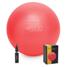 Мяч для фитнеса (фитбол) 4FIZJO 55 см Anti-Burst Red 4FJ0031 (P-5907222931509)