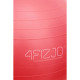 Мяч для фитнеса (фитбол) 4FIZJO 55 см Anti-Burst Red 4FJ0031 (P-5907222931509)