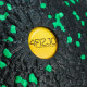 Масажний м'яч 4FIZJO EPP Ball 10 Black/Green 4FJ0214