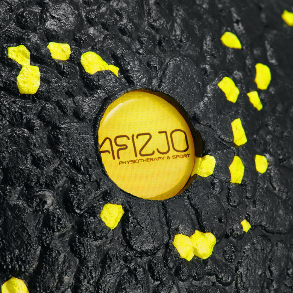 Масажний м'яч 4FIZJO EPP Ball 10 Black/Yellow 4FJ0216