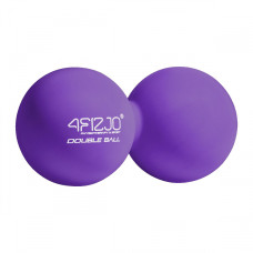 Массажный мяч двойной 4FIZJO Lacrosse Double Ball 6.5 x 13.5 см Purple 4FJ0325 (P-5907739314338)
