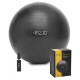 М'яч для фітнесу (фітбол) 4FIZJO 55 см Anti-Burst 4FJ0399 Black (P-5907739316257)