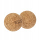 Массажный мяч двойной 4FIZJO Lacrosse DuoBall Cork 6.5 x 13.5 см 4FJ0568 (P-5907739319586)
