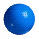 М'яч для фітнесу (фітбол) 4FIZJO 65 см масажний Anti-Burst 4FJ0616 Blue (P-5905973400213)