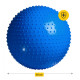 М'яч для фітнесу (фітбол) 4FIZJO 65 см масажний Anti-Burst 4FJ0616 Blue (P-5905973400213)