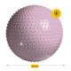 М'яч для фітнесу (фітбол) 4FIZJO 65 см масажний Anti-Burst 4FJ0617 Pink (P-5905973400220)
