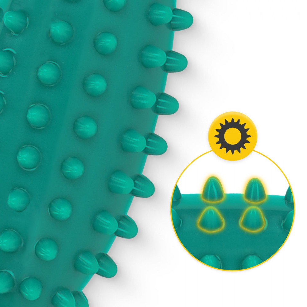 М'яч масажний огірок 4FIZJO Spike Bean 11.5 x 5 см 4FJ0650 Green (P-5905973400206)