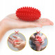 М'яч масажний огірок 4FIZJO Spike Bean 11.5 x 5 см 4FJ0651 Red (P-5905973400190)