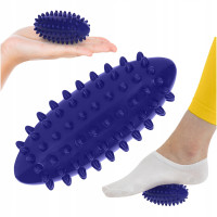 М'яч масажний огірок 4FIZJO Spike Bean 11.5 x 5 см 4FJ0652 Blue (P-5905973400183)