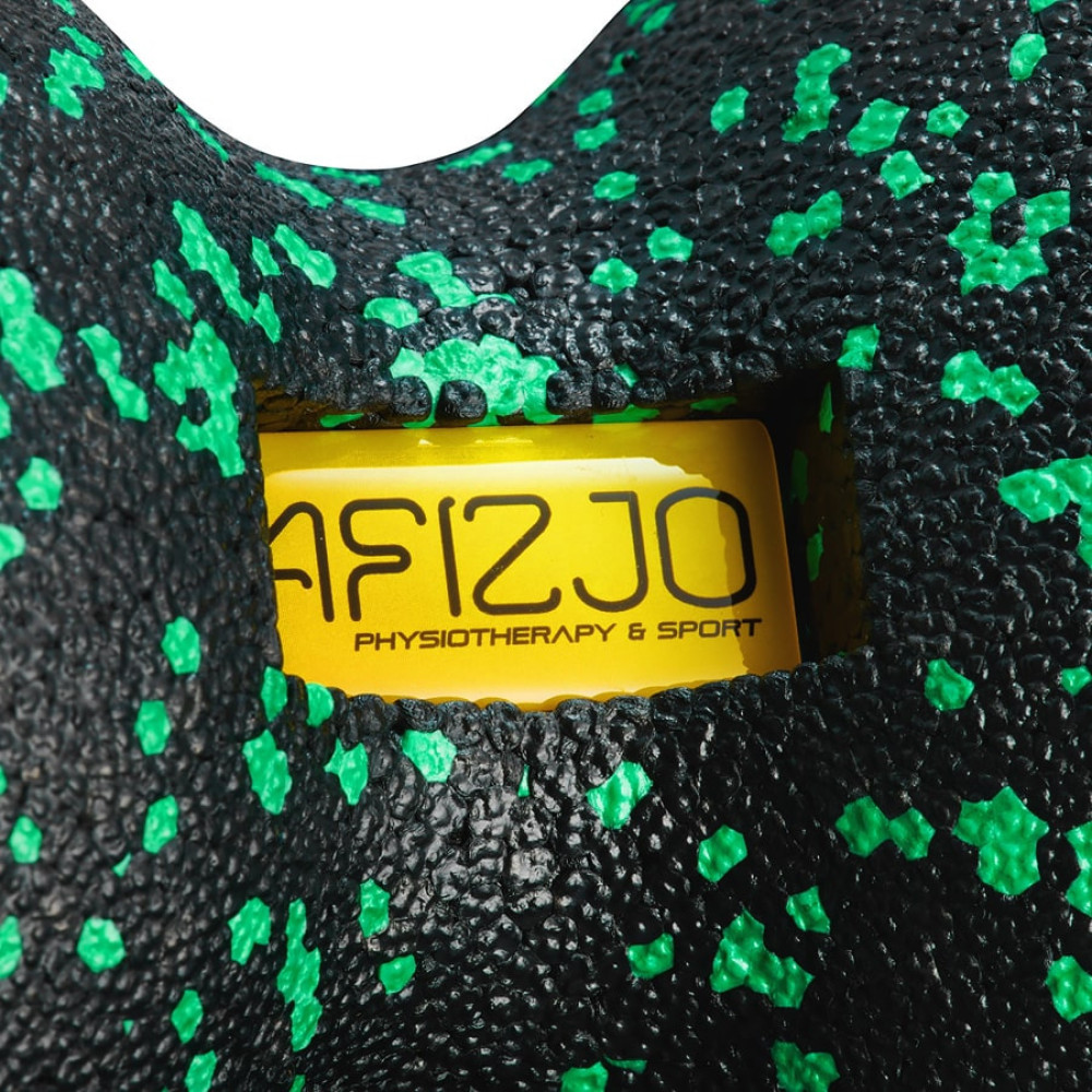 Массажный мяч двойной 4FIZJO EPP DuoBall 12 Black/Green 4FJ1325 (P-5907222931325)