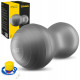 Мяч для фитнеса (арахис) 4FIZJO Air Ball Peanut 45 x 90 см Anti-Burst Grey (P-5905973407175)