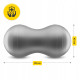 Мяч для фитнеса (арахис) 4FIZJO Air Ball Peanut 45 x 90 см Anti-Burst Grey (P-5905973407175)