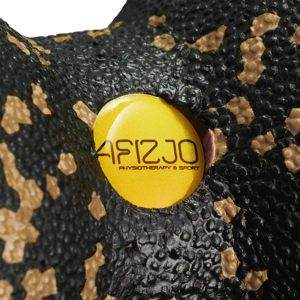 Масажний м'яч подвійний 4FIZJO EPP DuoBall 08 Black/Gold (P-5907739314802)