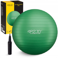М'яч для фітнесу (фітбол) 4FIZJO 65 см Anti-Burst Green (P-5907739316332)