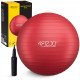 М'яч для фітнесу (фітбол) 4FIZJO 75 см Anti-Burst Red (P-5907739316356)