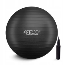Мяч для фитнеса (фитбол) 4FIZJO 75 см Anti-Burst Black (P-5907739316370)