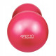 М'яч для фітнесу (арахіс) 4FIZJO Air Ball Peanut 45 x 90 см Anti-Burst Red (P-5907739318558)