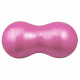М'яч для фітнесу (арахіс) 4FIZJO Air Ball Peanut 45 x 90 см Anti-Burst Pink (P-5907739318565)
