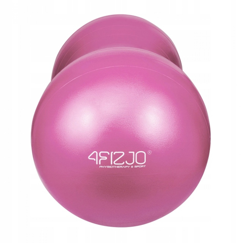 М'яч для фітнесу (арахіс) 4FIZJO Air Ball Peanut 45 x 90 см Anti-Burst Pink (P-5907739318565)