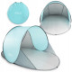 Палатка пляжная 4FIZJO Pop-Up 195 x 120 см самораскладывающийся Grey/Mint (P-5905973401432)
