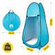 Намет туалет-душ, переодягальня Mountain Goat Pop-Up 200 x 110 x 110 см саморозкладний Sky Blue (P-5905973401456)