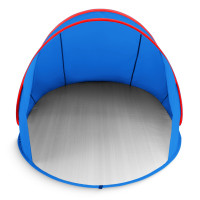 Палатка пляжная 4FIZJO Pop-Up 195 x 120 см самораскладывающийся Blue/Red (P-5905973405164)