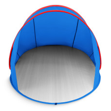 Палатка пляжная 4FIZJO Pop-Up 195 x 120 см самораскладывающийся Blue/Red (P-5905973405164)