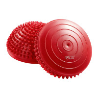 Півсфера масажна балансувальна (масажер для ніг, стоп) 4FIZJO Balance Pad 16 см Red 4FJ0109 (P-5907739310477)