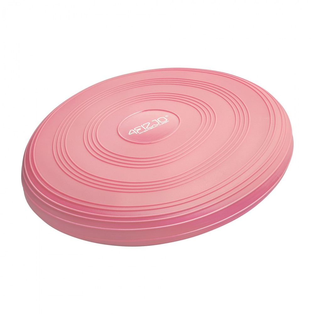 Балансувальна подушка-диск 4FIZJO MED+ 33 см (сенсомоторна) масажна Pink 4FJ0316 (P-5907739313829)