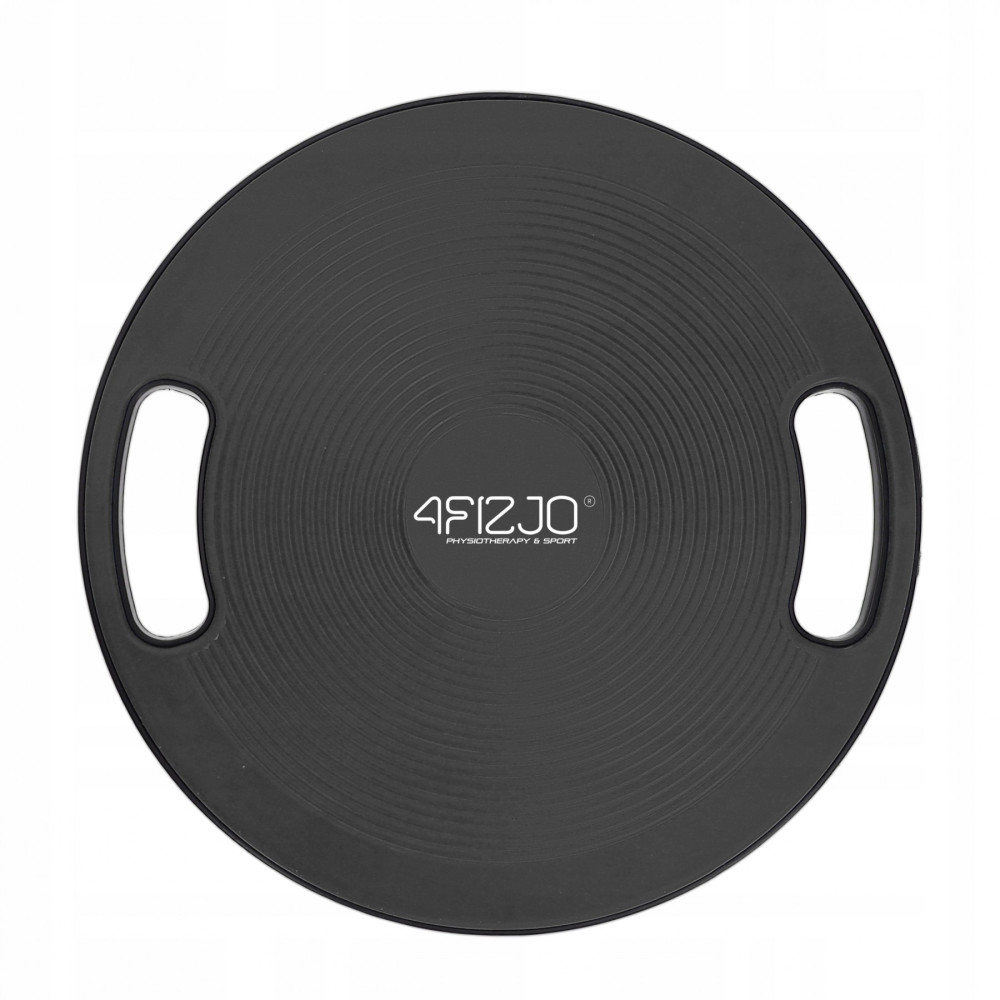 Балансувальна платформа 4FIZJO кругла, пластикова 4FJ0622 Black (P-5905973400633)