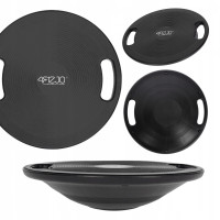 Балансувальна платформа 4FIZJO кругла, пластикова 4FJ0622 Black (P-5905973400633)