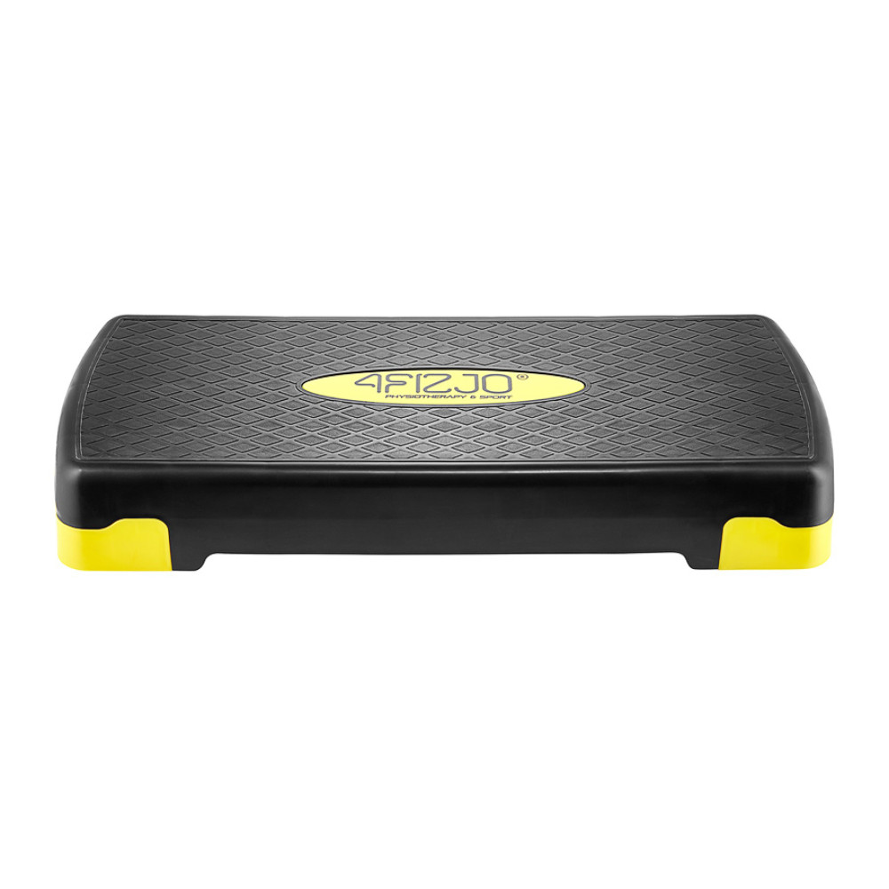 Степ-платформа 3-ступенчатая 4FIZJO Black/Yellow 4FJ0149 (P-5907739311436)