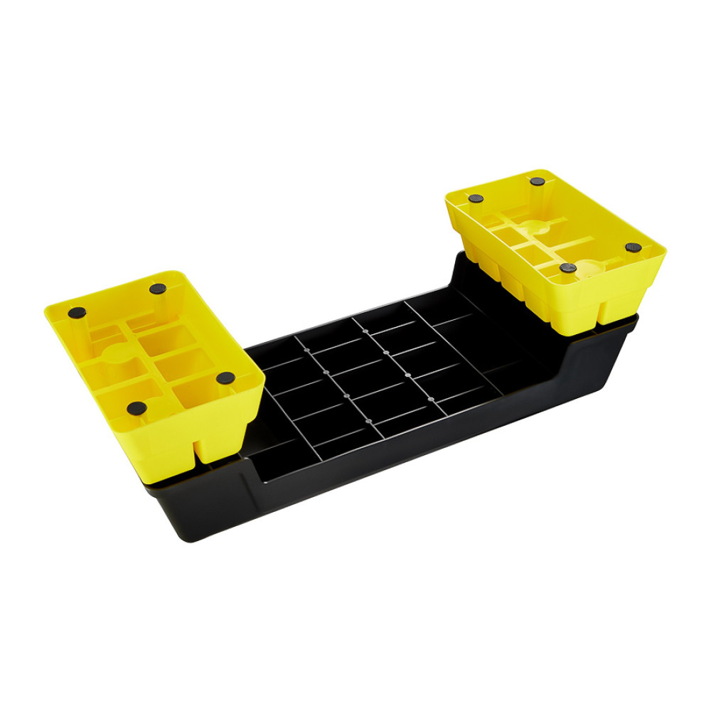 Степ-платформа 3-ступінчаста 4FIZJO Black/Yellow 4FJ0225