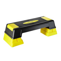 Степ-платформа 3-ступенчатая 4FIZJO Black/Yellow 4FJ0225