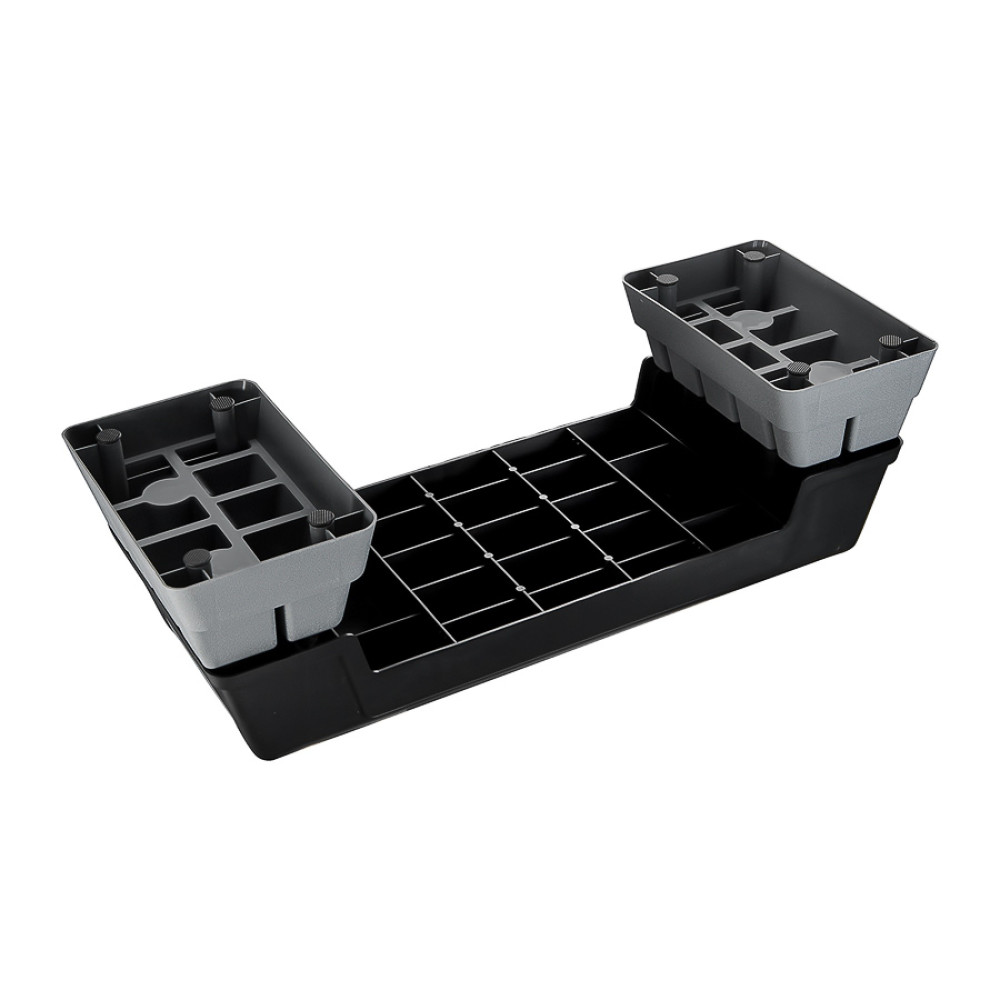 Степ-платформа 3-ступінчаста 4FIZJO PRO Black/Grey 4FJ0226