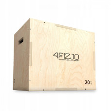 Плиометрический бокс 4FIZJO 3 в 1 60 x 50 x 40 см деревянный 4FJ0404 (P-5907739315403)