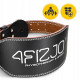 Пояс для тяжелой атлетики 4FIZJO кожаный Size L Black (P-5905973404310)