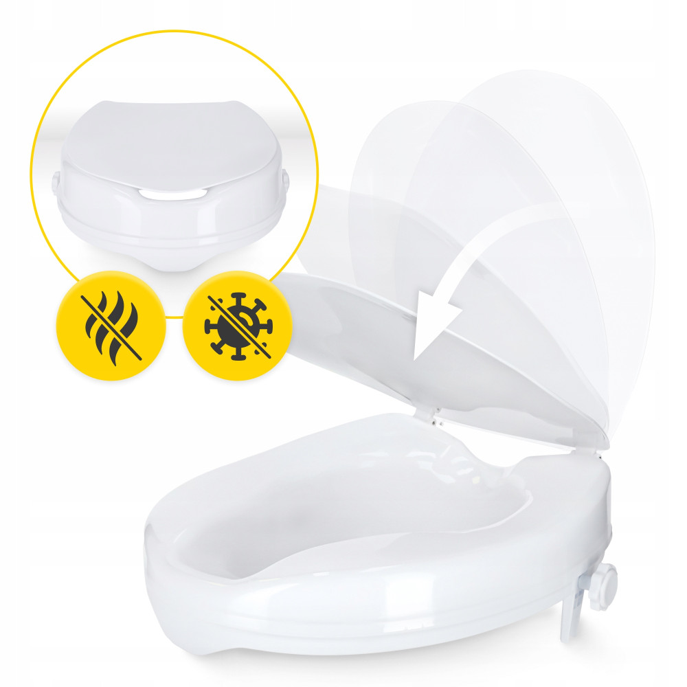 Насадка (надставка) на унітаз 4FIZJO 5 см White (P-5905973406420)