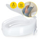 Насадка (надставка) на унітаз 4FIZJO 10 см White (P-5905973406437)
