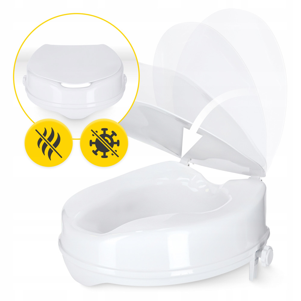 Насадка (надставка) на унітаз 4FIZJO 15 см White (P-5905973406444)