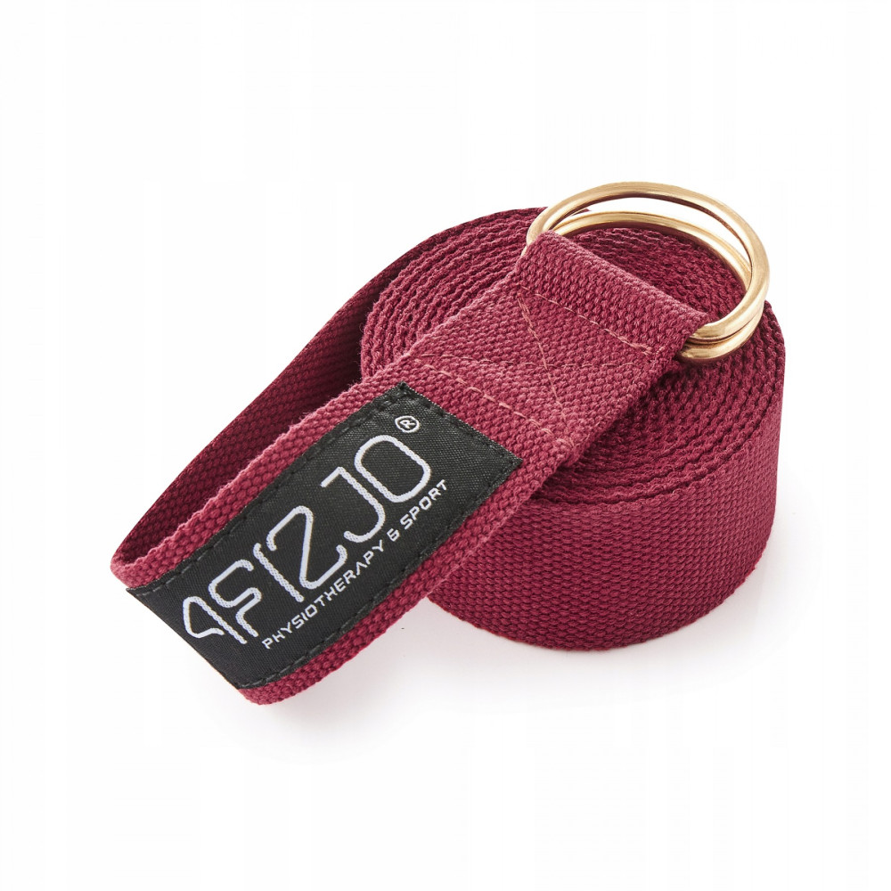 Ремень для йоги 4FIZJO 300 см 4FJ0526 Red (P-5907739315373)