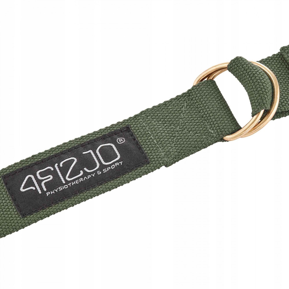 Ремінь для йоги 4FIZJO 300 см 4FJ0527 Olive (P-5907739318442)