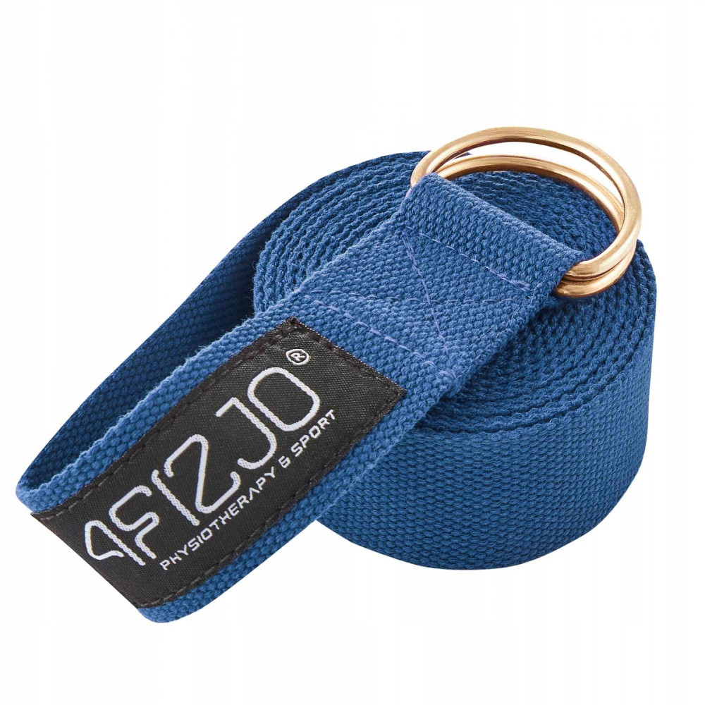 Ремінь для йоги 4FIZJO 300 см 4FJ0528 Blue (P-5907739318435)