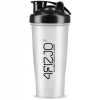 Шейкер спортивный 4FIZJO PRO 650 мл White/Black (P-5905973407007)