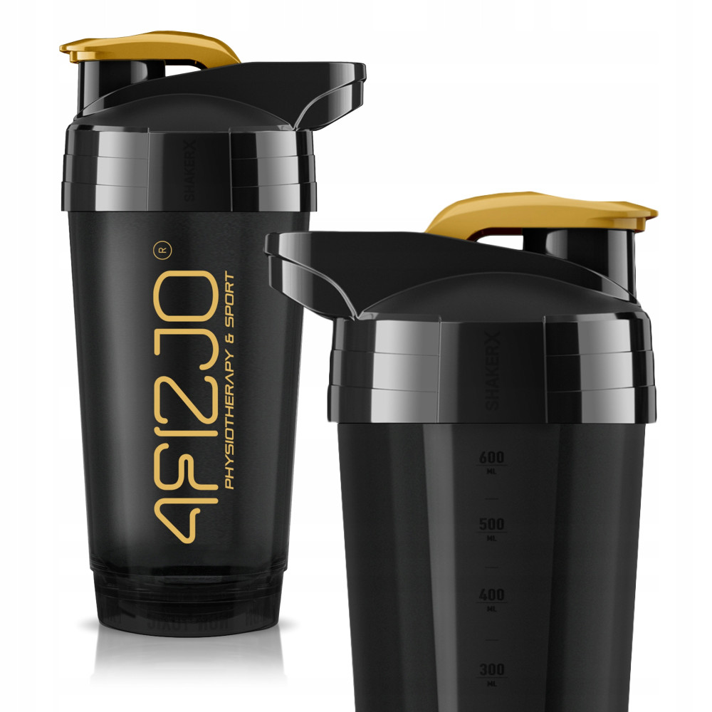 Шейкер спортивний 4FIZJO Ultra 700 мл Black/Gold (P-5905973407038)