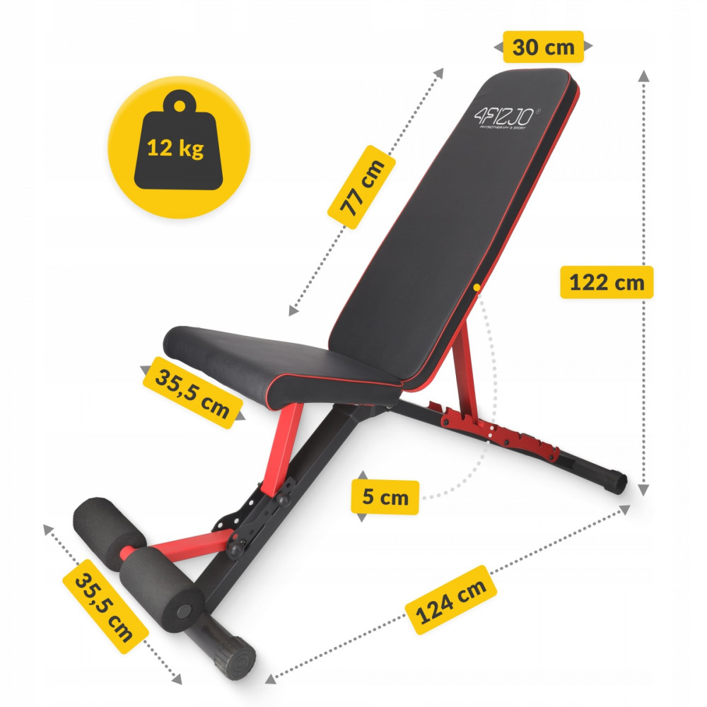 Лава для тренувань 4FIZJO PRO універсальна, регульована 4FJ0643 (P-5905973401425)