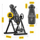 Стіл інверсійний 4FIZJO регульований 4FJ0655 Black/Grey (P-5905973401951)